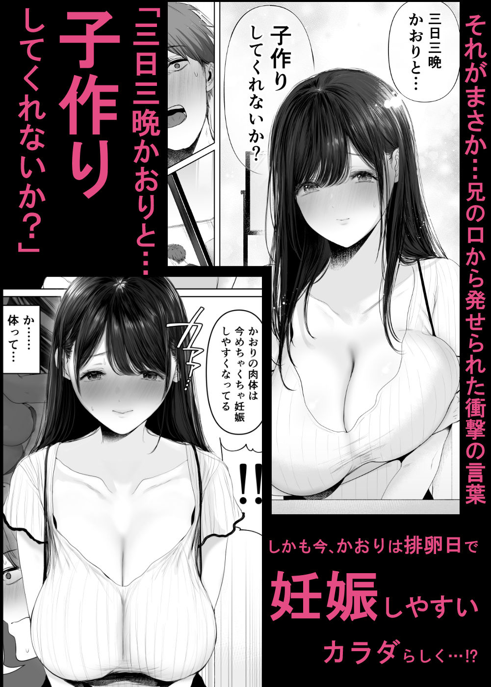 ずっと好きだった元グラドルの爆乳兄嫁と種付け交尾しまくる3日間。 無料サンプル